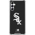 MLB Chicago White Sox - Solid Distressed Galaxy A15 5G Clear Case